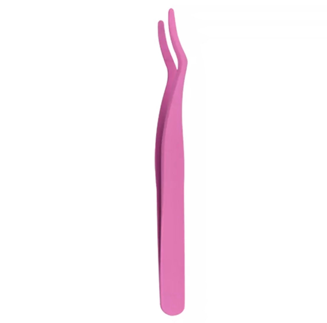 High Quality Pink Straight Clamp Eyelash Applicator